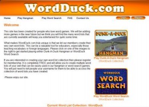 word duck