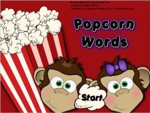 popcorn words