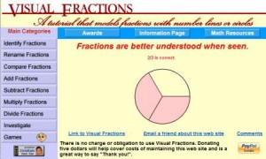 visual fractions